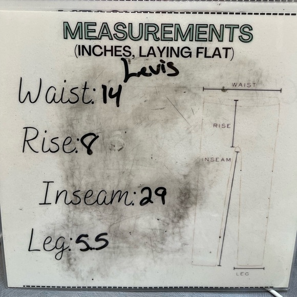 Levis 532 VTG 90’s Colbalt Blue Denim Jeans Womens 5M Streetwear *Flaw - Picture 12 of 12